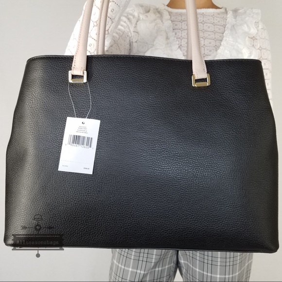 Kate spade Maryanne Henderson Satchel Black Bow - Picture 6 of 8